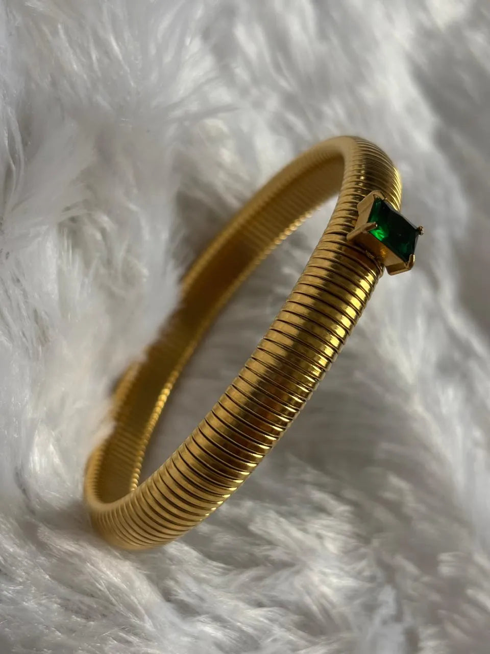 Golden Green Gem Kada