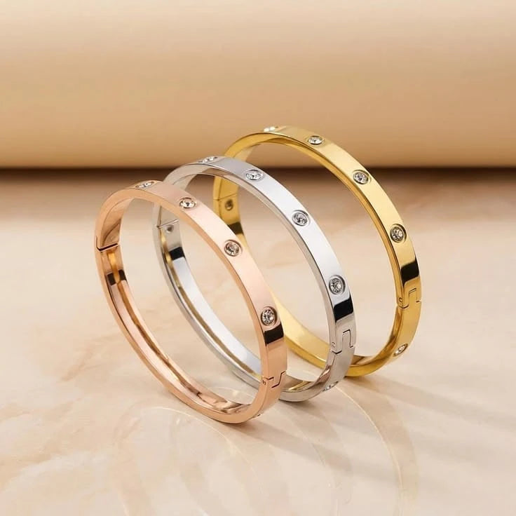 Aurex Trinity Diamond Cartier Kada