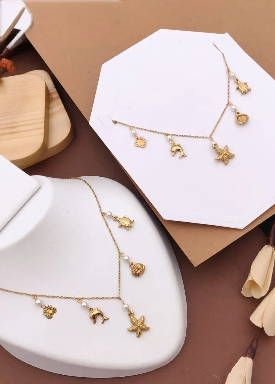 Ocean Charm Necklace