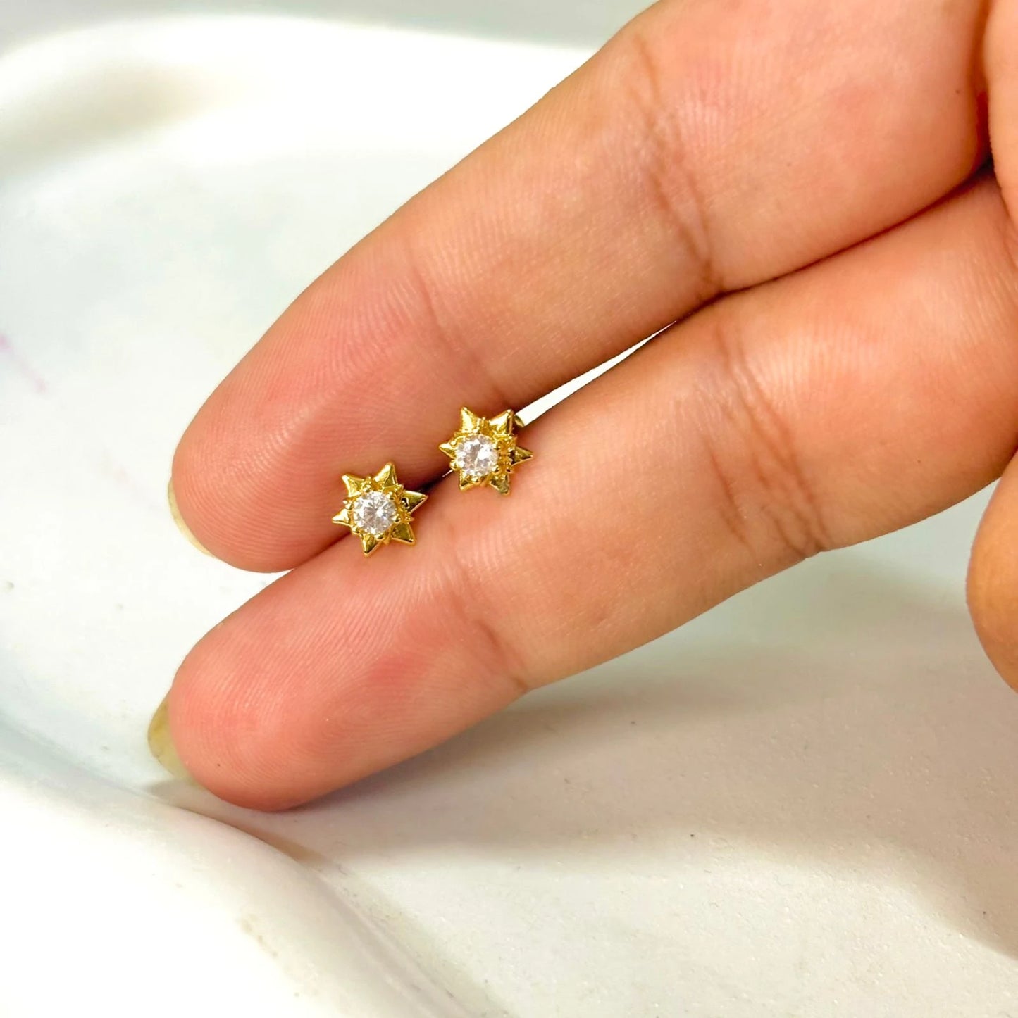 Stellar Bloom Ear Piercing