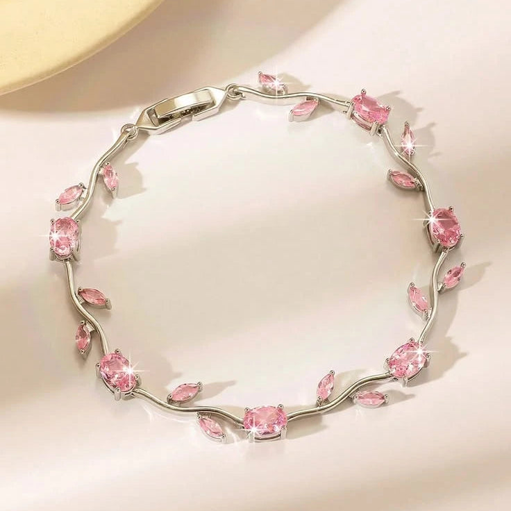 Blush Petal Vine Bracelet