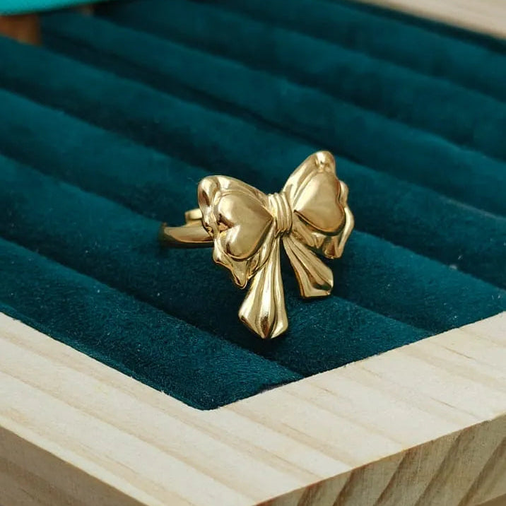 Bow Charm Ring