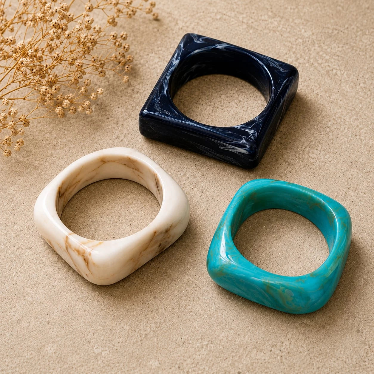 Coastal Marble Resin Combo