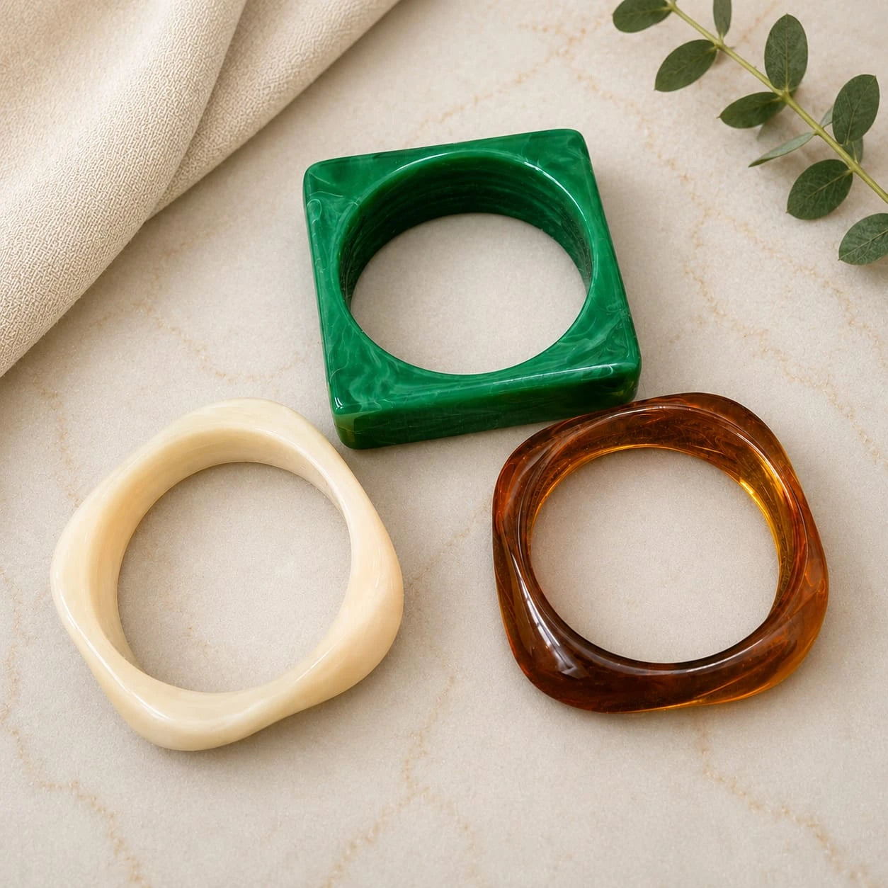 Emerald Amber Resin Signature Combo