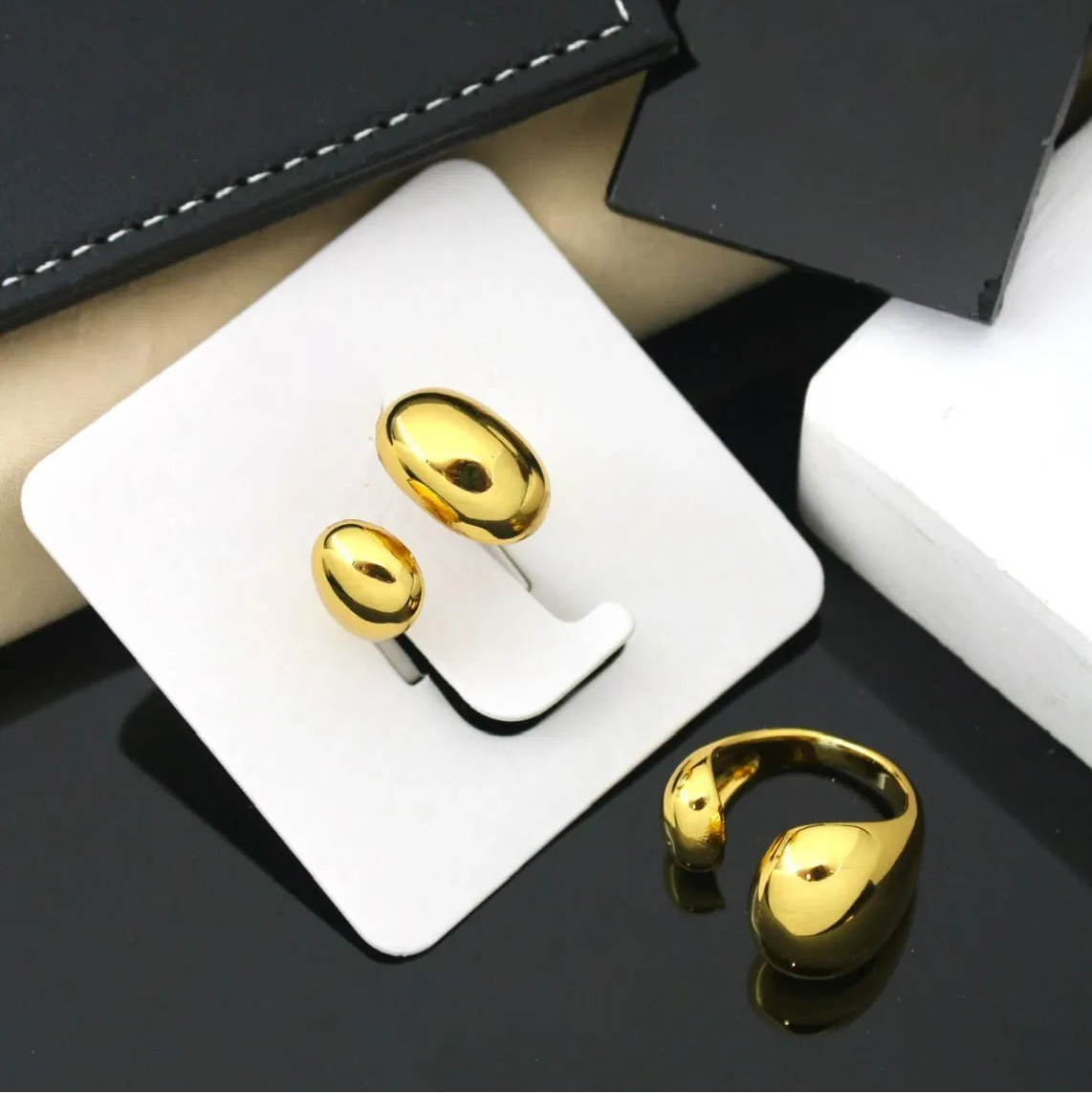 Aurora Twin-Dome Adjustable Ring