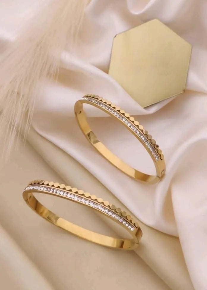 Golden Diamond Edge Kada