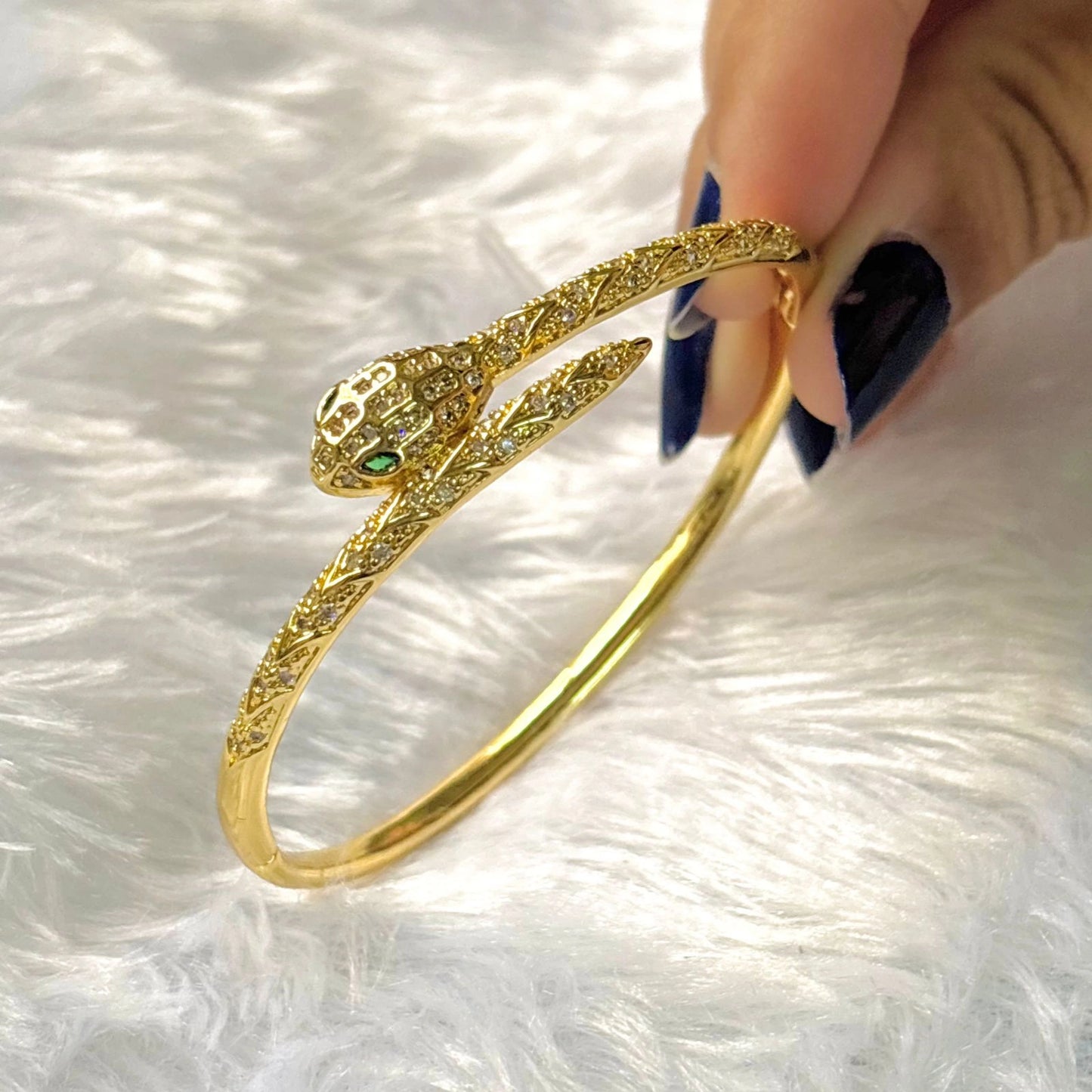 Golden Serpent Elegance Kada