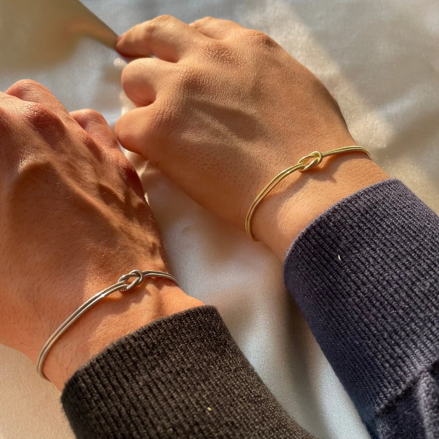 Infinity Bond Couple Bracelet