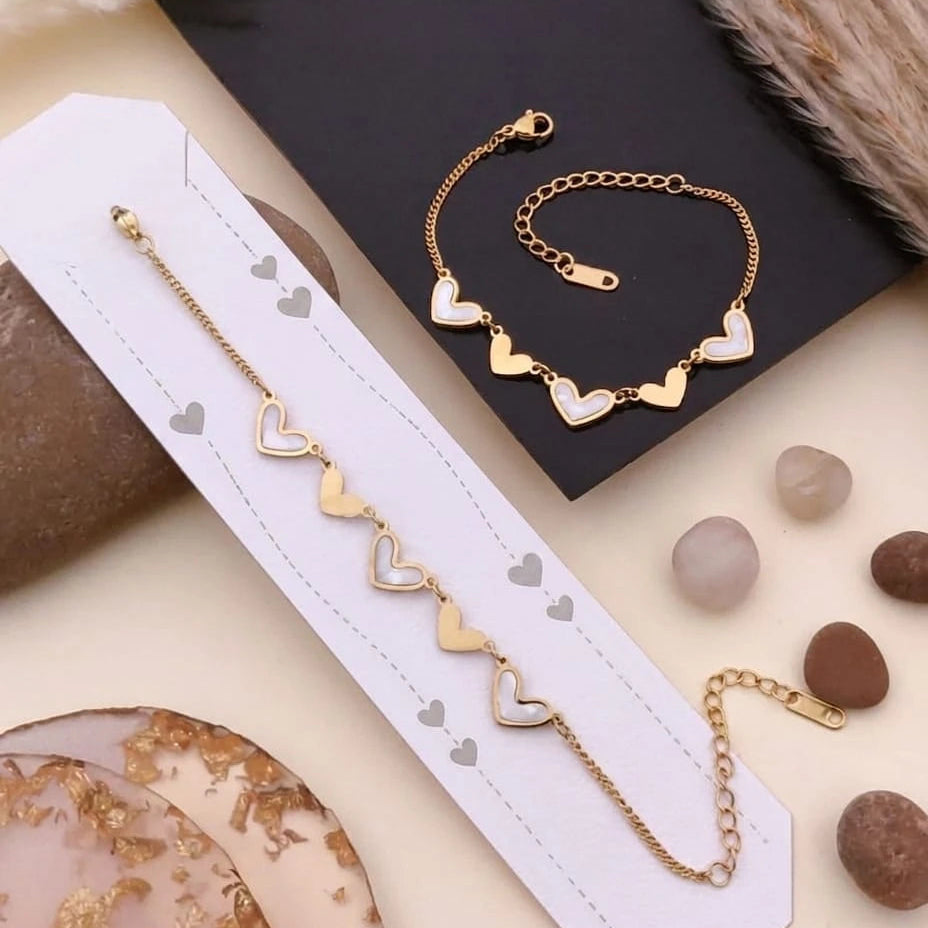 Love Link Heart Bracelet