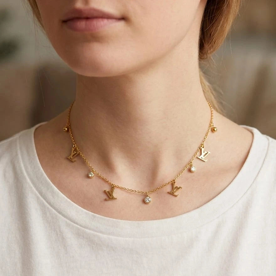 Luxury Monogram Charm Tanmaniya
