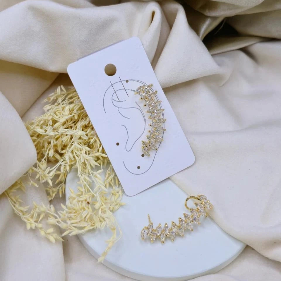 Seraphine Crystal Vine Ear Cuff