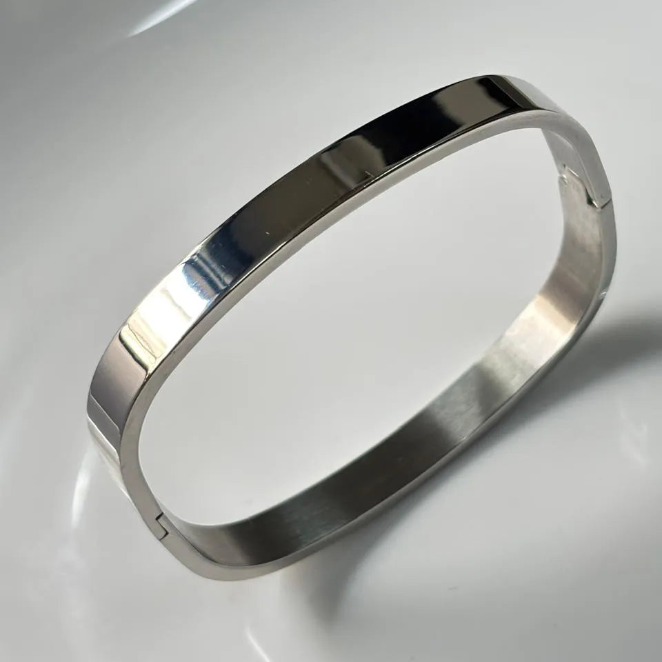 Silver Classic Plain Kada