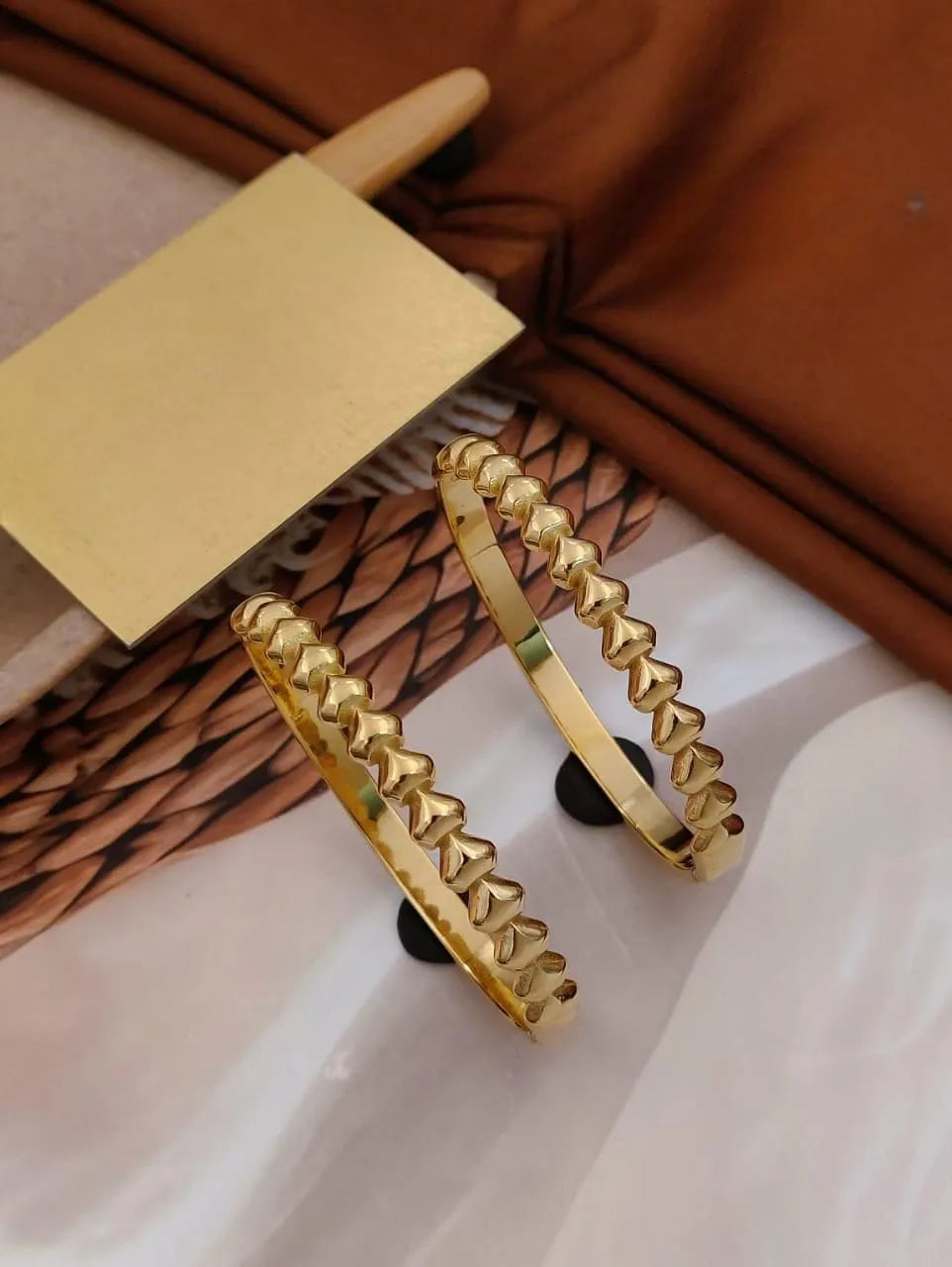 Textured Gold Kada