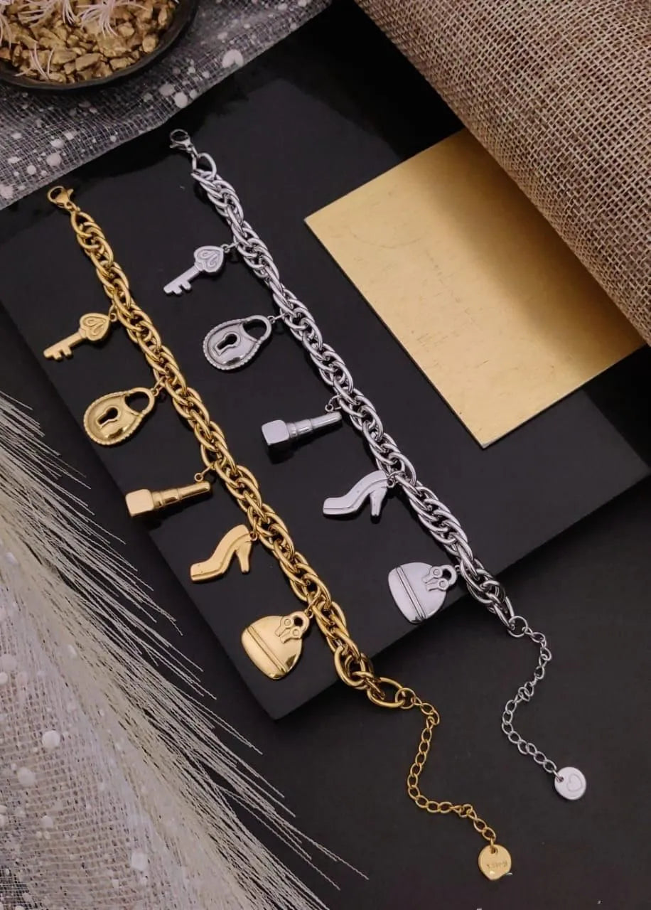 KeyLock Glam Anti-Tarnish Bracelet