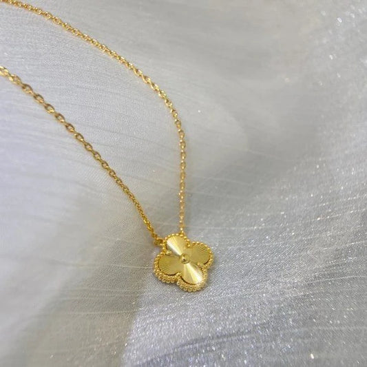 Aureline Sunray Clover Pendant Necklace