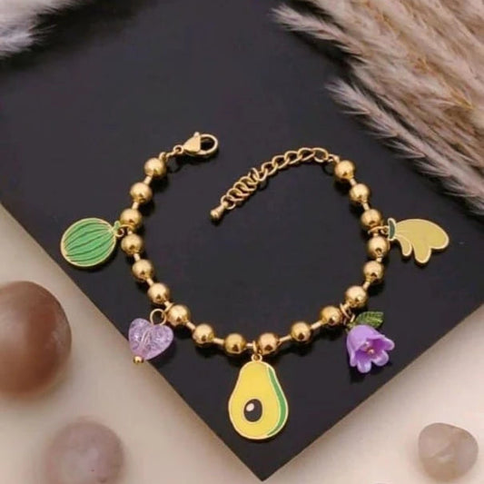 Aurora Orchard Charm Bracelet