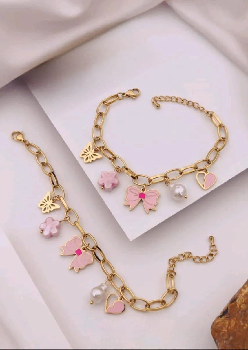 Pink Gold Anti-Tarnish Bracelet