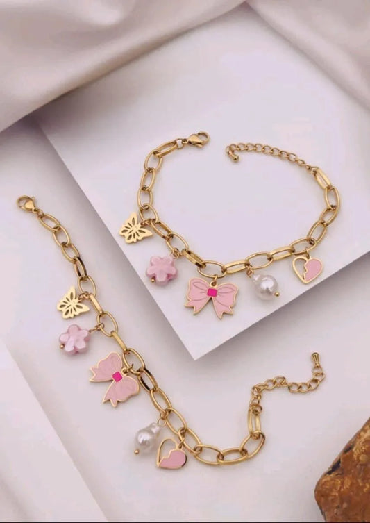 Pink Gold Anti-Tarnish Bracelet