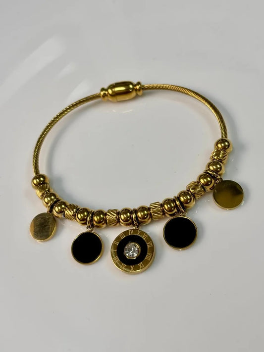 Elegant Gold Charm kada