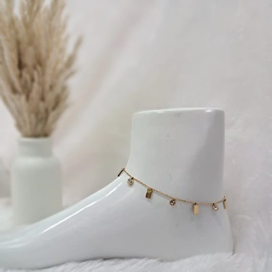 Geometric Anklet