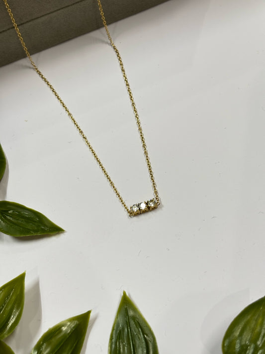Elegant Gold-Plated Pendant Necklace – Minimalist & Timeless