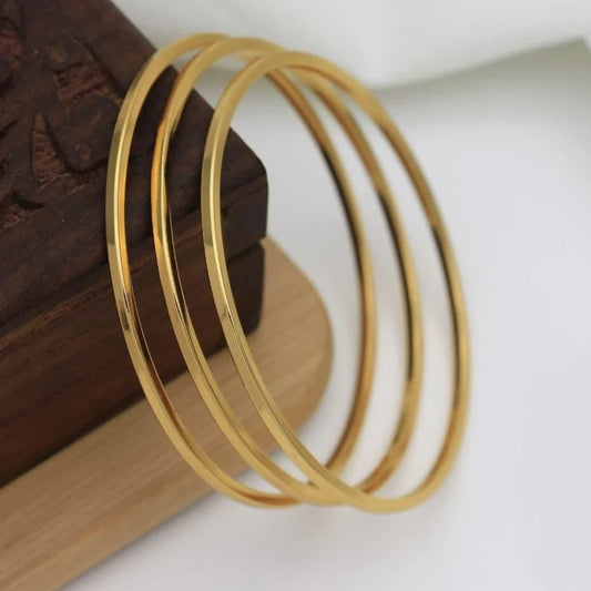Royal Minimal Gold Bangles (3 SET)
