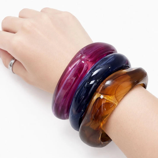 Ruby Night Resin Kada Combo