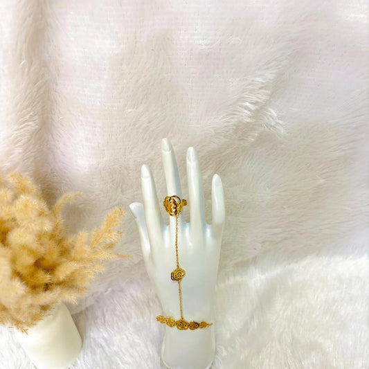 Roselle Bloom Gold Hath Panja