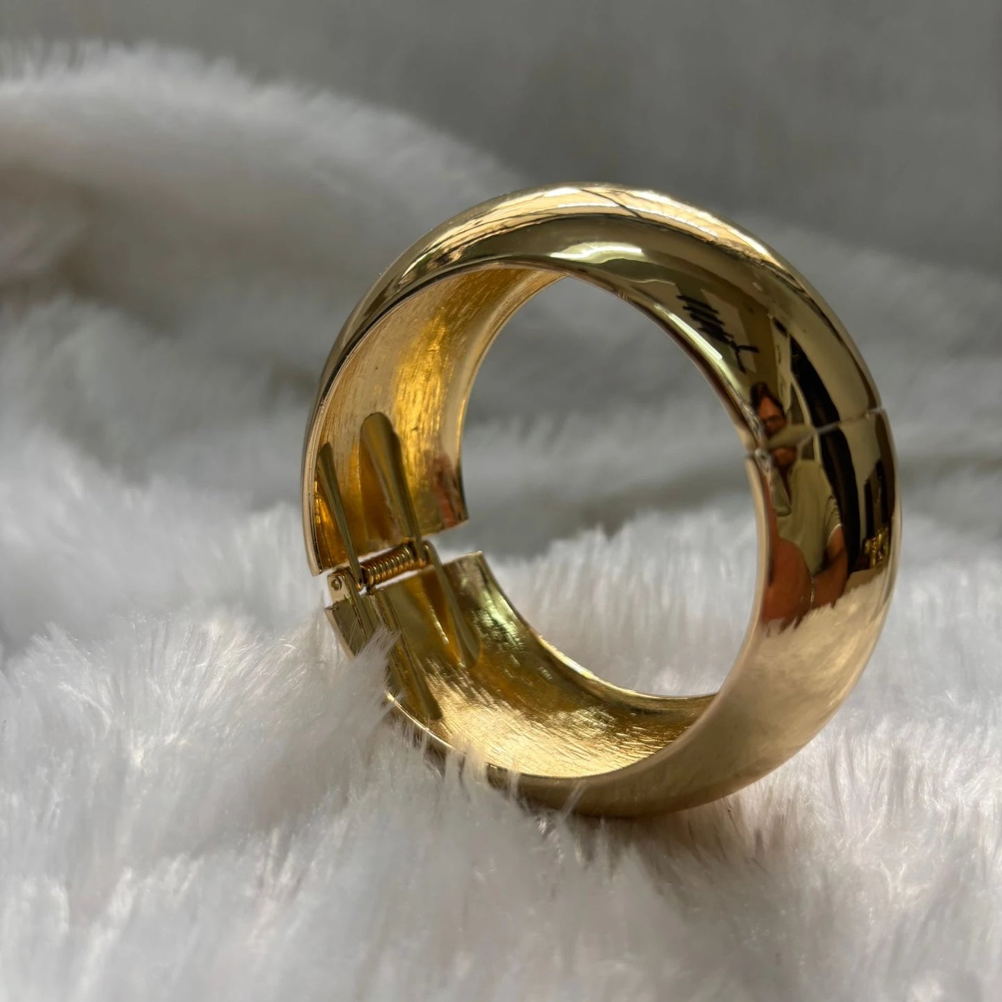 Aurum Crest Luxe Gold Finish Kada
