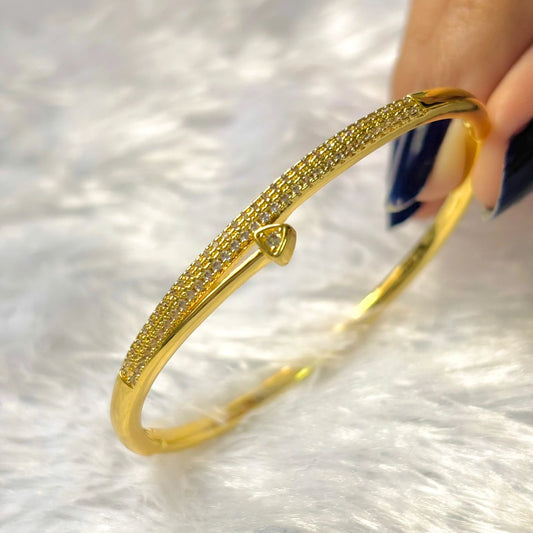 Celeste Sparkle Gold Kada