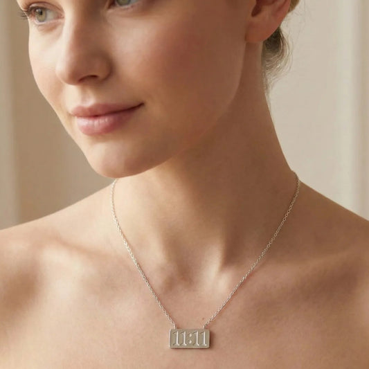 Gold/Silver-Plated 11:11 Angel Number Necklace