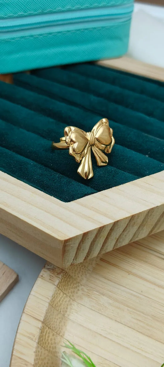 Bow Charm Ring