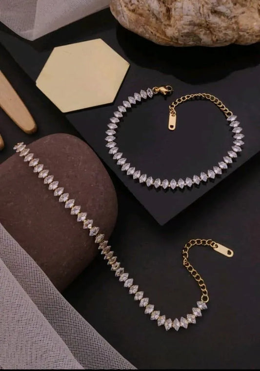 Diamond Marquis  Bracelet