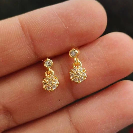 Stellina Crystal Drop Ear Piercing