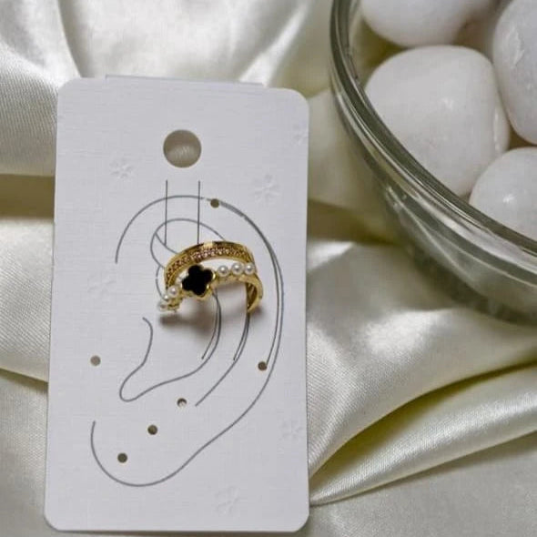 Aurelle Pearl Cuff Earring