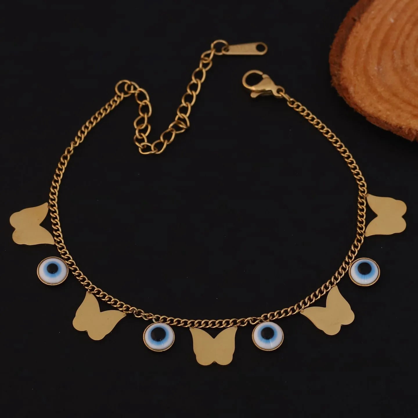 Nazaria Butterfly Charm Bracelet
