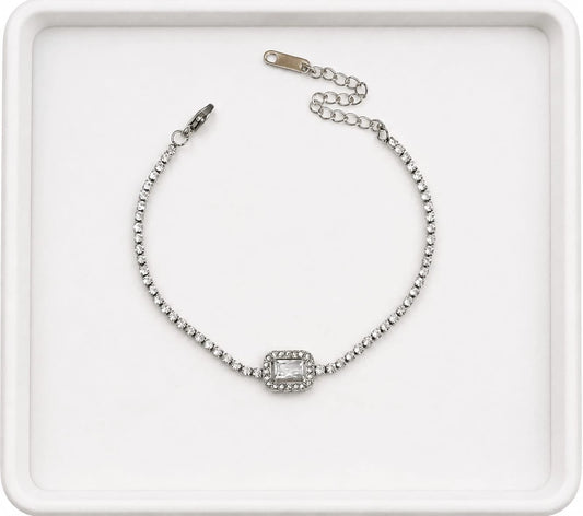 Celestia Emerald Tennis Bracelet