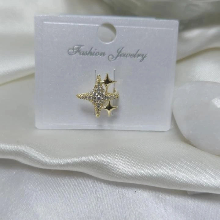 Celestial Spark Cuff Earring