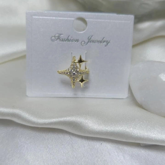 Celestial Spark Cuff Earring