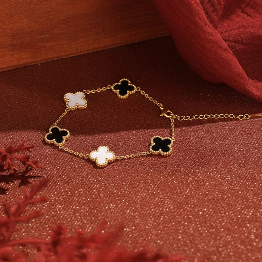 Classic Dual Clover Bracelet (Mini)