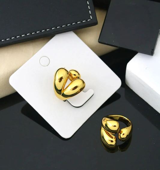 TriAura Liquid Drop Ring