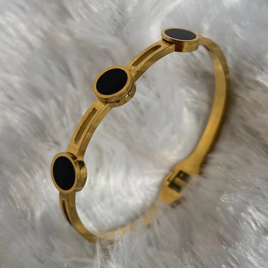 Eclipse Onyx Gold Kada