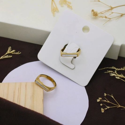 Elysian Bar Gold Ring