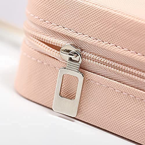 Premium Jewelry Storage Box | Compact Travel Organizer Pink
