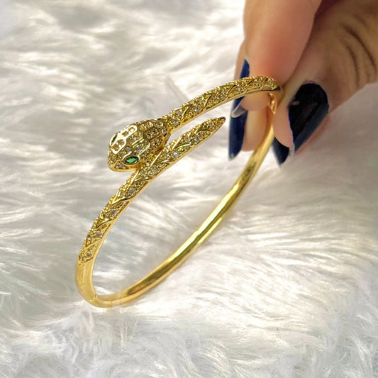 Golden Serpent Elegance Kada