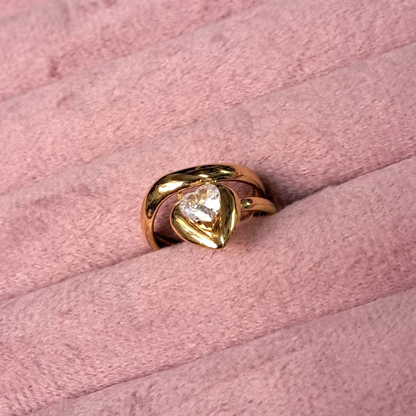Heart Spark Wrap Ring