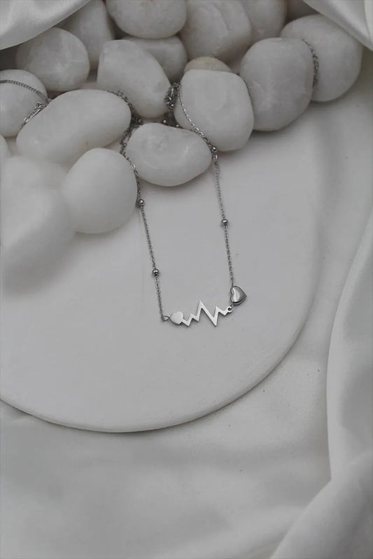 Heartbeat Pendant Necklace