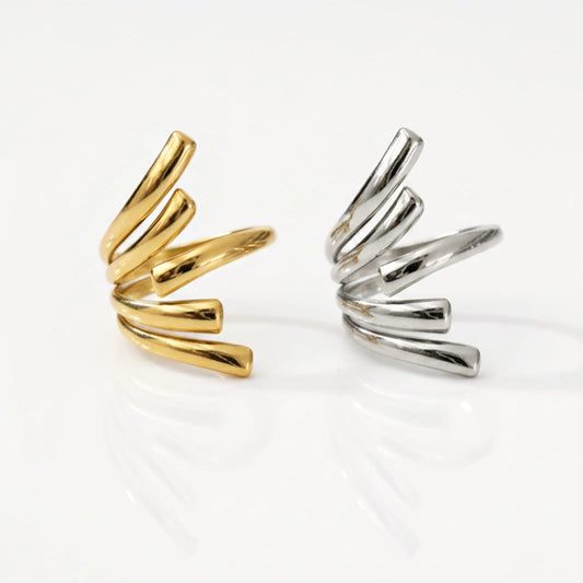 Helix Wrap Duo Ring
