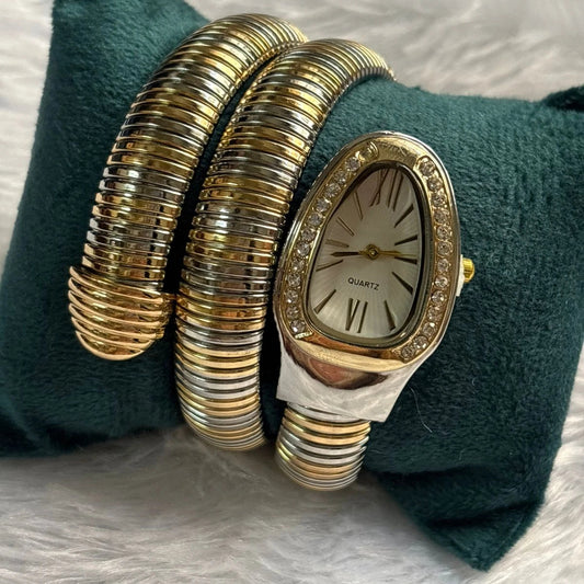 Celeste DuoTone Kada Watch
