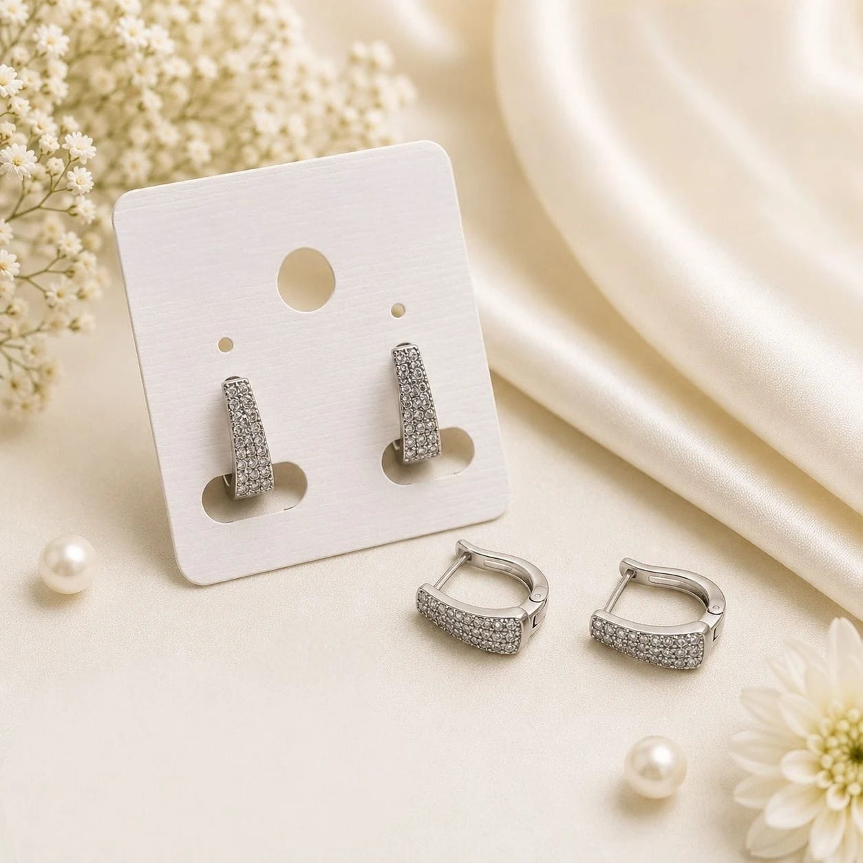 Stellara Crystal Hoops